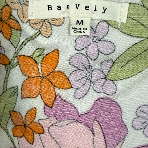 Baevely by Wellmade‎ Field Of Wildflowers Maxi Dress Sz M - Picture 3 of 16